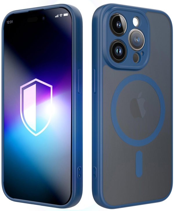 Θήκη 3MK Misty MagCase για Apple iPhone 15 Pro Max, Blue