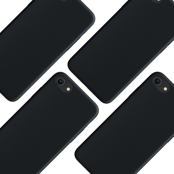 3MK Θήκη Matt Case Pro για Apple iPhone SE 2020 - Μαύρη