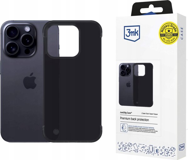 Θήκη 3MK Just20g Matt για iPhone 13 Pro - Ελαφριά Προστατευτική Θήκη - Ματ