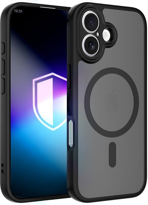 Θήκη 3MK Misty MagCase για Apple iPhone 17, Μαύρο