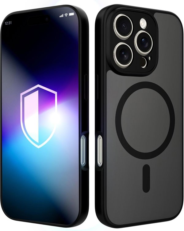 3MK Θήκη Misty MagCase για Apple iPhone 16 Pro, Μαύρη