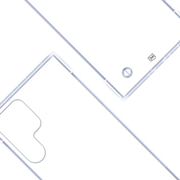 3MK Θήκη Just20g για Samsung Galaxy S22 Ultra 5G - Διαφανής, Λεπτή & Ανθεκτική στις Γρατζουνιές