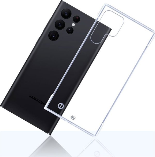3MK Θήκη Just20g για Samsung Galaxy S22 Ultra 5G - Διαφανής, Λεπτή & Ανθεκτική στις Γρατζουνιές