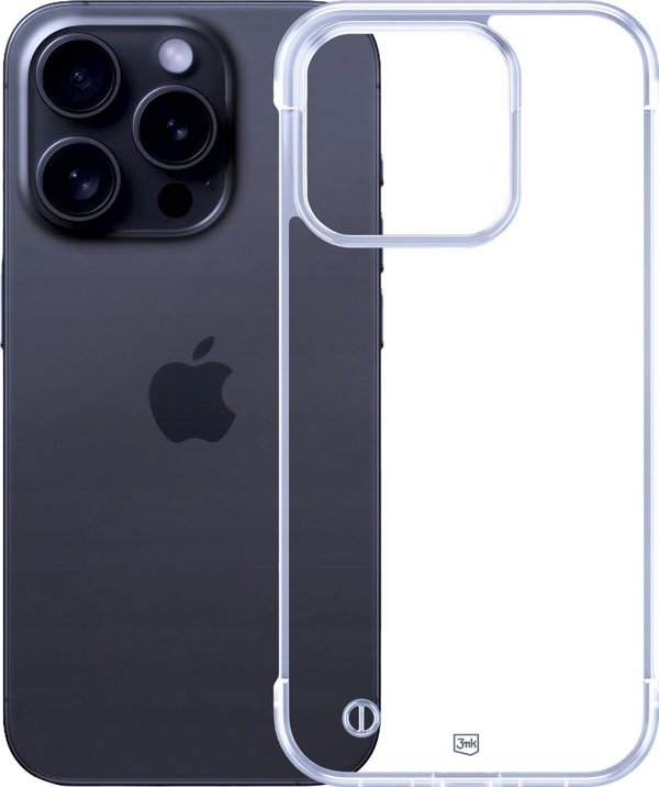 3MK Θήκη Just20g Clear Case για Apple iPhone 16 Pro Max, Διαφανής