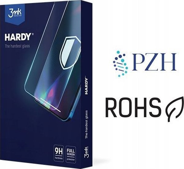 3MK Ανθεκτικό Γυαλί Προστασίας Οθόνης Hardy για Apple iPhone 13 Pro Max & iPhone 14 Plus, Σκληρότητα 9H