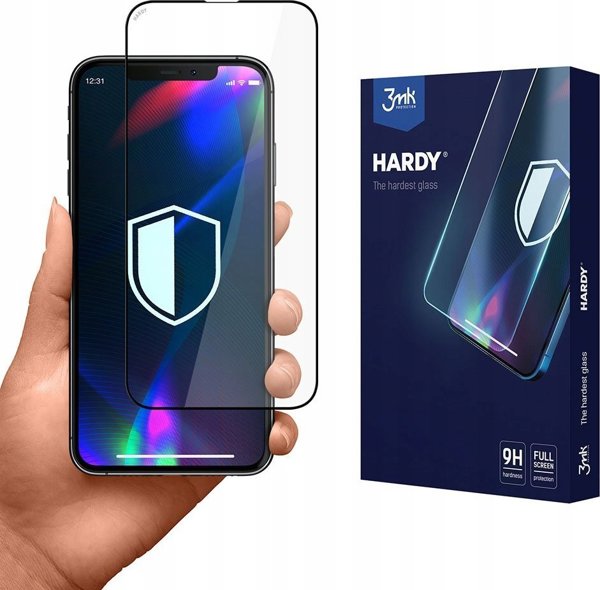 3MK Ανθεκτικό Γυαλί Προστασίας Οθόνης Hardy για Apple iPhone 13 Pro Max & iPhone 14 Plus, Σκληρότητα 9H