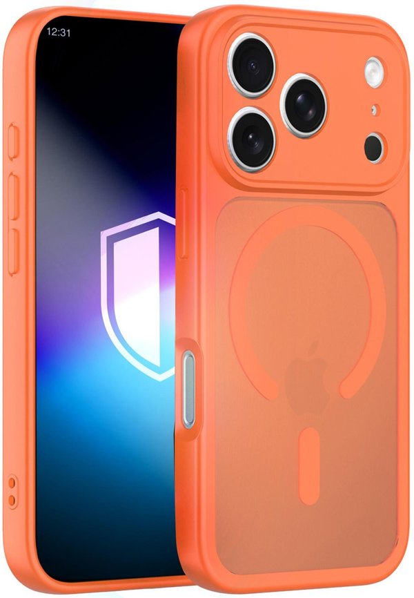 3MK Θήκη Misty MagCase για Apple iPhone 17 Pro - Πορτοκαλί