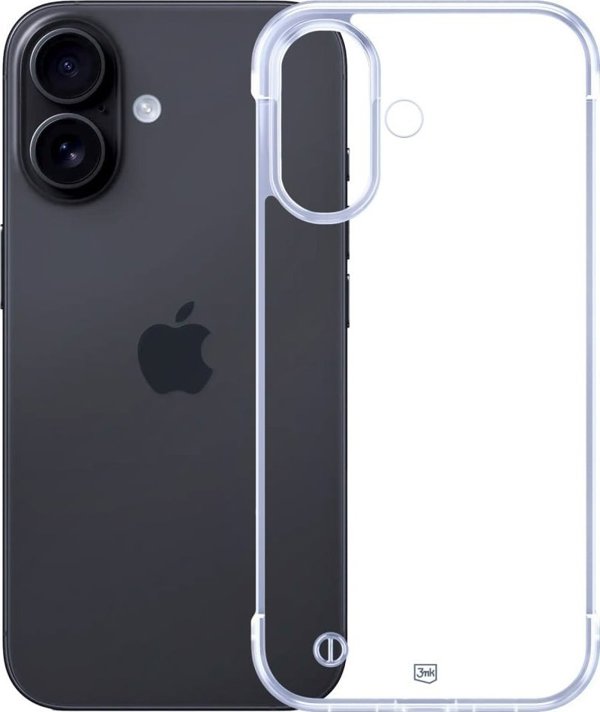 3MK Θήκη Just20g Clear Case για Apple iPhone 16 Plus - Διάφανη Θήκη Προστασίας