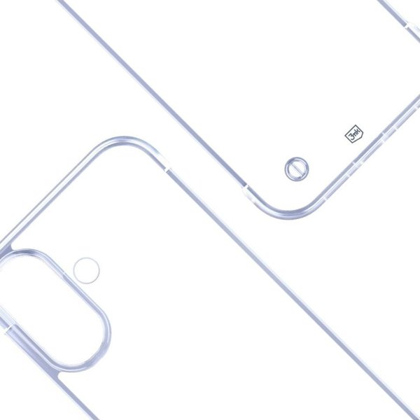 3MK Θήκη Just20g Clear Case για Apple iPhone 16 Plus - Διάφανη Θήκη Προστασίας