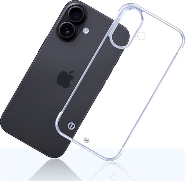 3MK Θήκη Just20g Clear Case για Apple iPhone 16 Plus - Διάφανη Θήκη Προστασίας