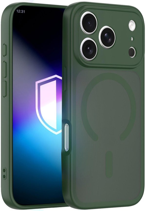 Θήκη 3MK Misty MagCase για Apple iPhone 17 Pro - Πράσινη