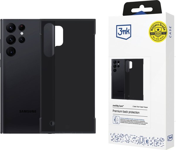 3MK Θήκη Just20g για Samsung Galaxy S24 Ultra, Ματ, Ελαφριά & Ανθεκτική
