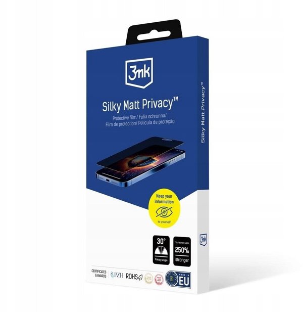 3mk Folia prywatyzująca Silky Matt Privacy do Samsung Galaxy Z Flip6 / Z Flip7 FE [outlet]