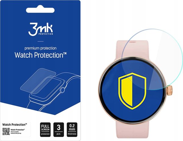 3MK Προστατευτική Μεμβράνη Fullscreen για Huawei Watch D2 - Διάφανη
