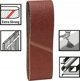 3 pieces Sanding belt set X440 Bosch 2608607260
