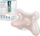 Suavinex Πιπίλα Φυσιολογική SX Pro Zero Zero Σιλικόνης, 0-2 Μηνών, Διαφανής