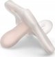 Suavinex Πιπίλα Φυσιολογική SX Pro Zero Zero Σιλικόνης, 0-2 Μηνών, Διαφανής