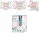 Suavinex Πιπίλα Φυσιολογική SX Pro Zero Zero Σιλικόνης, 0-2 Μηνών, Διαφανής