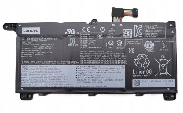 45Wh 3-cell battery for
