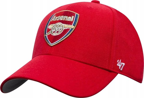 47brand 47 Brand Arsenal FC MVP Cap EPL-MVP30WBV-RDA Czerwone One size