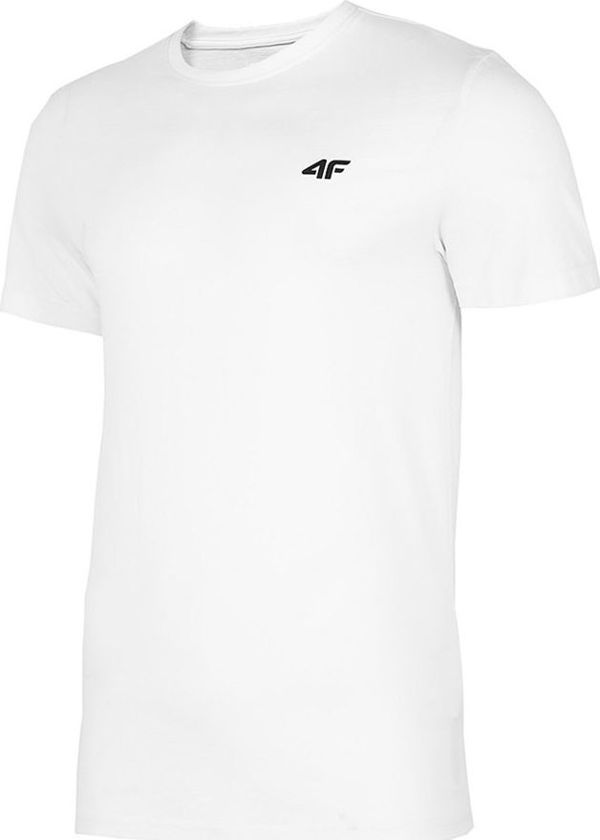 4F T-Shirt NOSH4-TSM003 10S Λευκό S