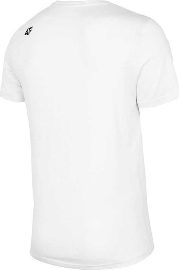 4F T-Shirt NOSH4-TSM003 10S Λευκό S