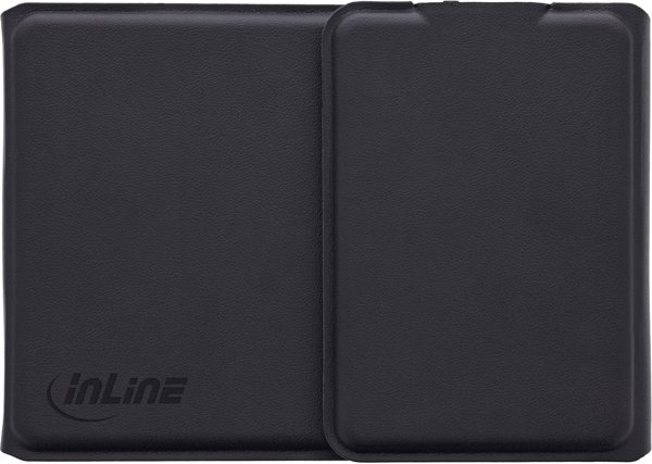 InLine Πτυσσόμενο Bluetooth Πληκτρολόγιο με Touchpad, Bluetooth 5.4, Μαύρο