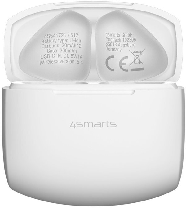 4smarts Wireless Headset SkyBuds Air, weiß