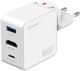 4smarts Netzladegerät GaN Flex HDMI 65W, weiß