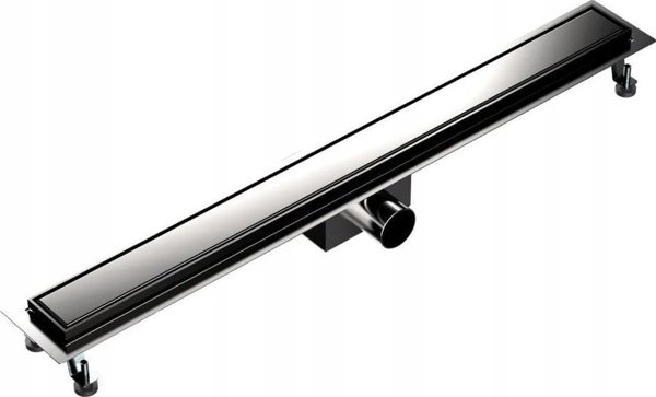 SpiroFlex Γραμμικό Κανάλι Αποχέτευσης Ντους Aqua Steel LA 500mm, με Γυαλισμένη Σχάρα SZGM (S)