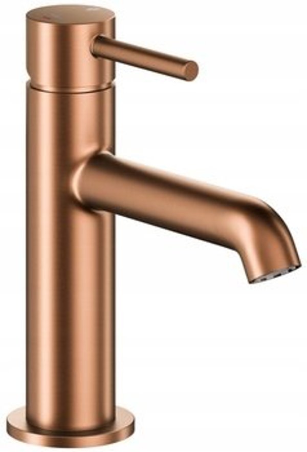 Μικρή μπαταρία νιπτήρα με click clack KFA Moza 5032-835-34 brushed rose gold