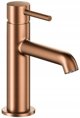 Μικρή μπαταρία νιπτήρα με click clack KFA Moza 5032-835-34 brushed rose gold