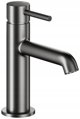 Bateria Mini Umywalkowa Stojaca z Korkiem Click Clack, Gun Metal Grey