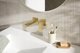 5139-810-39 / KFA / LOGON /  BATERIA UMYWALKOWA PODTYNKOWA, BRUSHED LIGHT GOLD