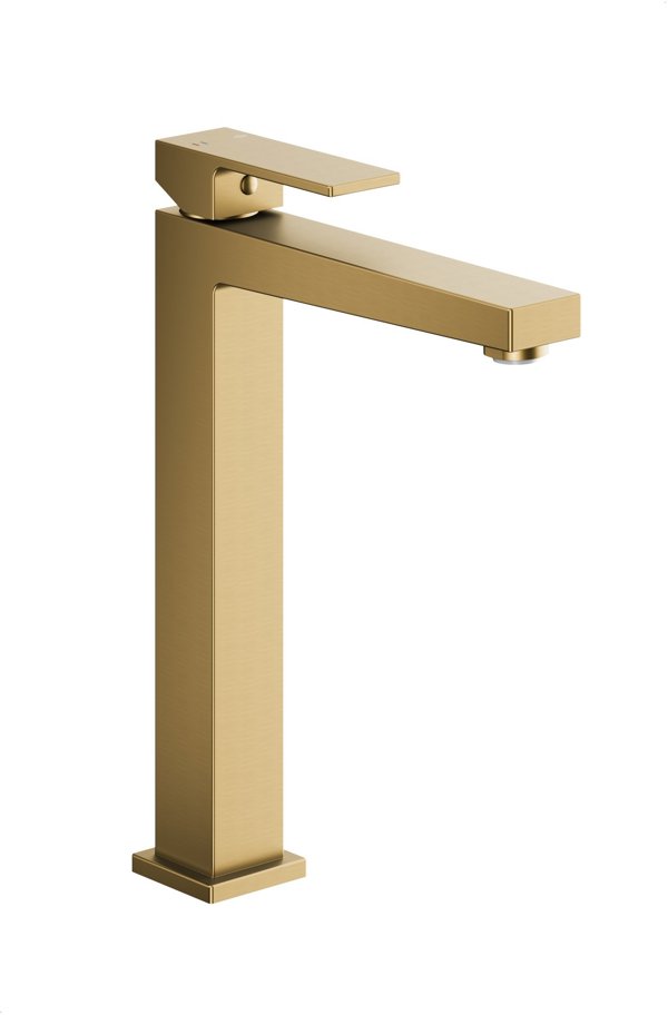 KFA LOGON Μπαταρία νιπτήρα επιτραπέζια 5132-612-39 Brushed Light Gold