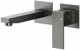 5139-810-61 / KFA / LOGON /  BATERIA UMYWALKOWA PODTYNKOWA, GUN METAL GREY