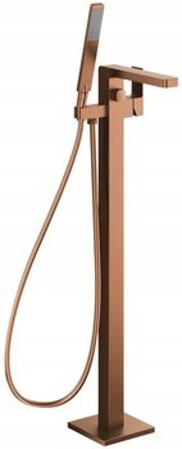 Bateria wannowa wolnostojaca PVD brushed Rose Gold 5135-510-34 KFA LOGON