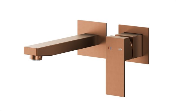5139-810-34 / KFA / LOGON /  BATERIA UMYWALKOWA PODTYNKOWA, BRUSHED ROSE GOLD