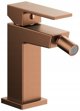 Bateria Bidetowa Stojaca PVD Brushed Rose Gold Click Clack