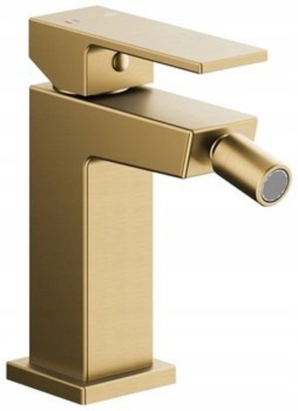Βρύση Μπιντέ Επιδαπέδια KFA LOGON PVD Light Gold με Click Clack