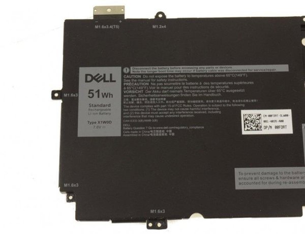 51Wh 4-cell Lithium-Ion battery for laptops
