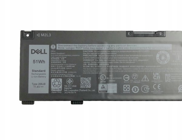 51Wh Lithium Ion laptop
