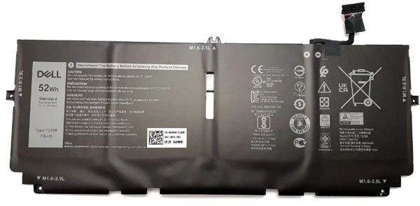 Μπαταρία Laptop Dell 52Wh Lithium Ion (Li-Ion) Συμβατή με Συσκευές Dell
