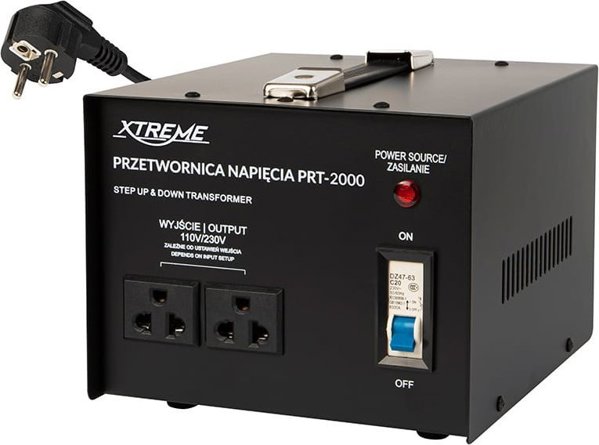58-701# Przetwornica 230v -->110v prt-2000w