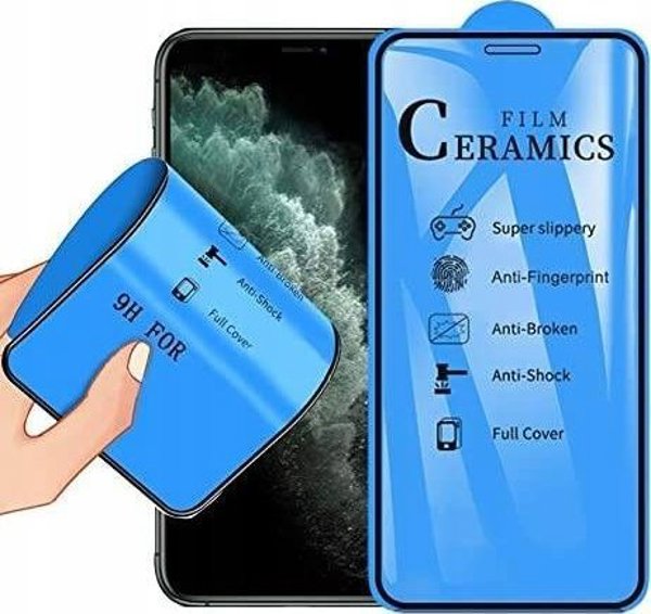 NoName Κεραμικό Γυαλί 5D Full Glue για Samsung Galaxy A53 5G - Μαύρο