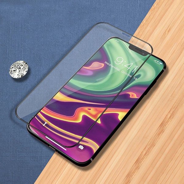 5D Full Glue Ceramic Glass - do iPhone 14 Pro Max czarny
