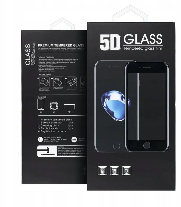 5D Full Glue Tempered Glass - do Samsung Galaxy S26 czarny