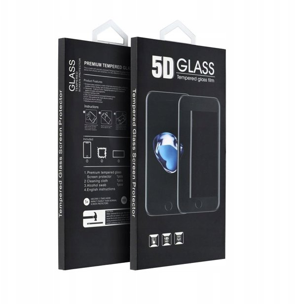 5D Full Glue Tempered Glass - do Motorola Edge 60 Fusion czarny