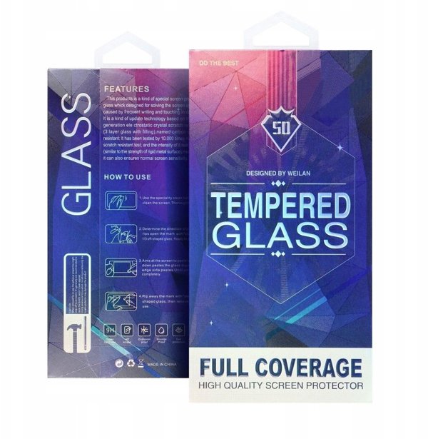 5D Full Glue Tempered Glass - do Xiaomi Redmi Note 15 4G / Redmi Note 15 5G czarny