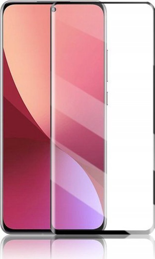 NoName Προστασία Οθόνης 5D Full Glue Ceramic Glass για Xiaomi 12 / 12X Μαύρο
